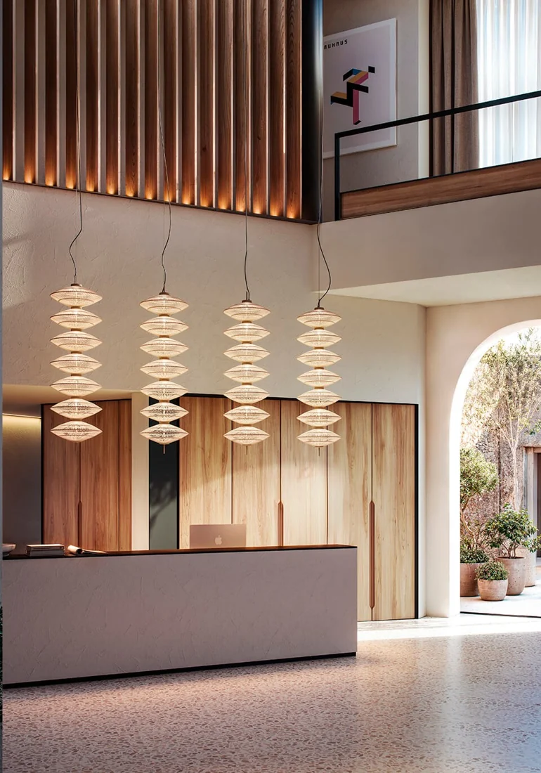 Bover lighting featured on the official website