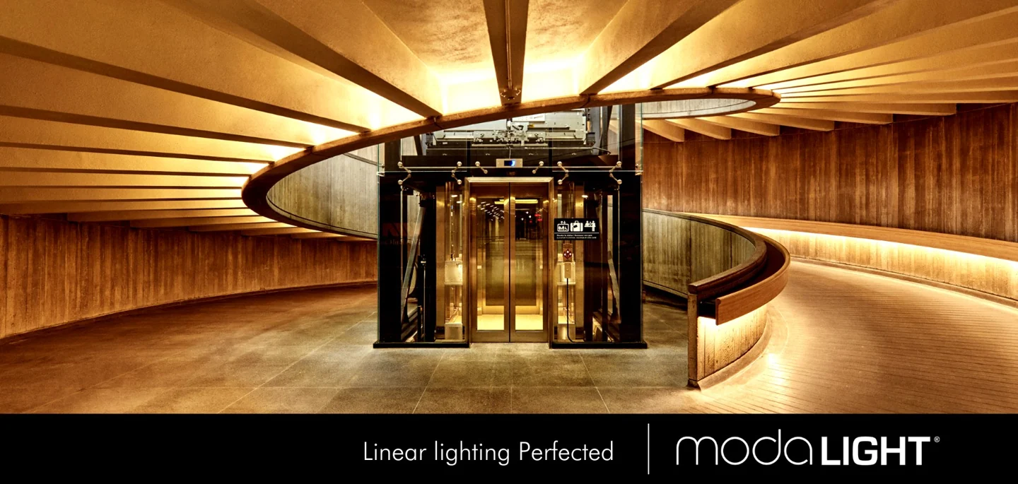 modaLIGHT lighting featured on the official website